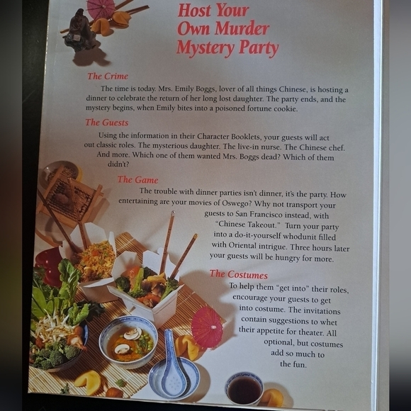 NIB Murder a la carte Murder Mystery Party Game  up to six players - Picture 2 of 6